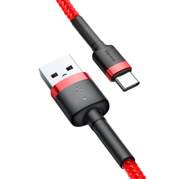 119718_oryg Baseus cable Cafule USB - USB-C 1,0 m 3A red