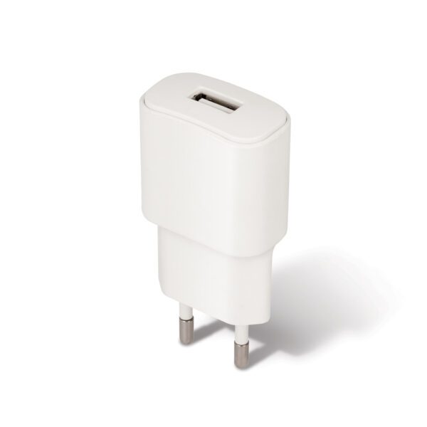 120928_oryg Forever TC-01 charger 1x USB 1A white + Lightning cable