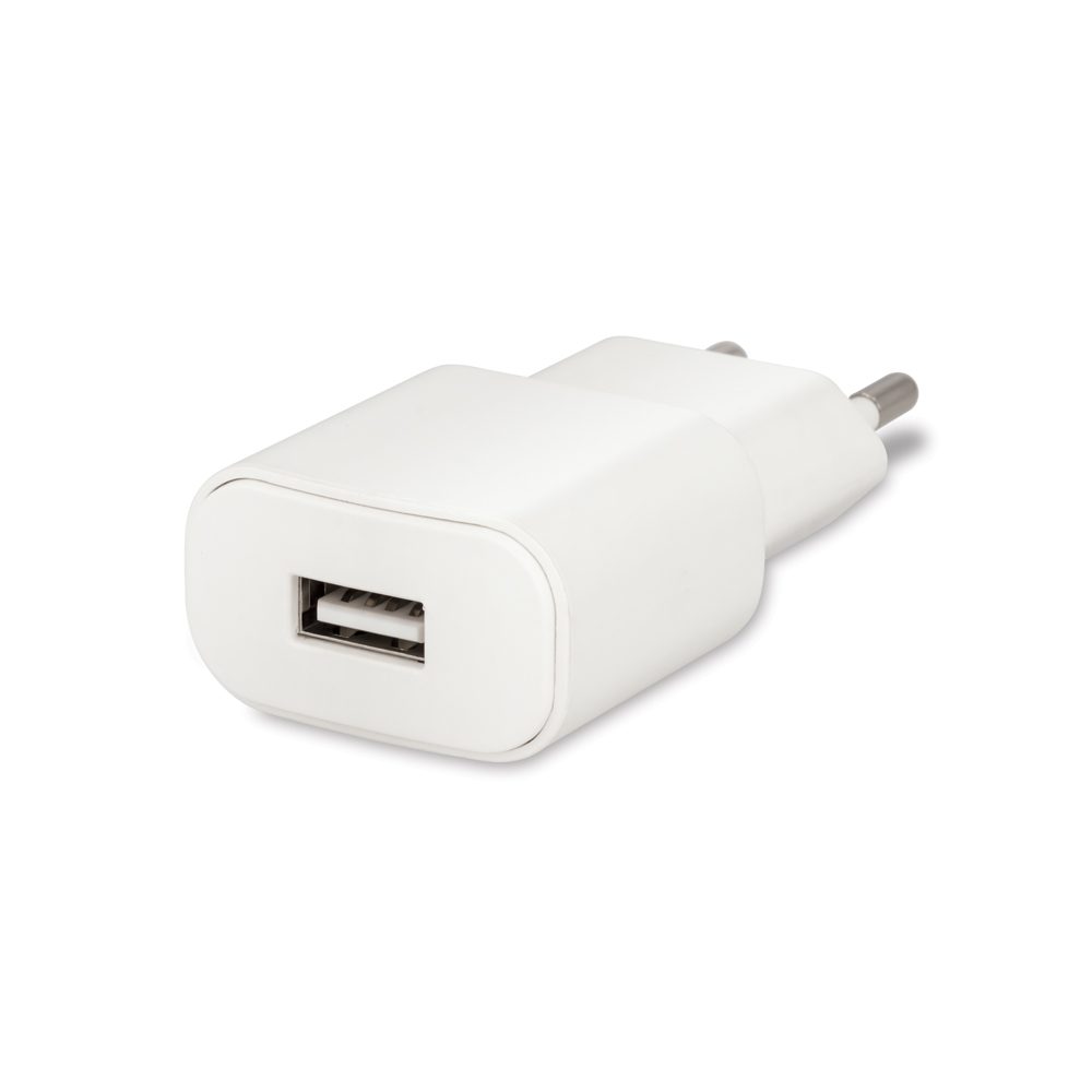 120949_oryg Forever TC-01 charger 1x USB 2A white + microUSB cable