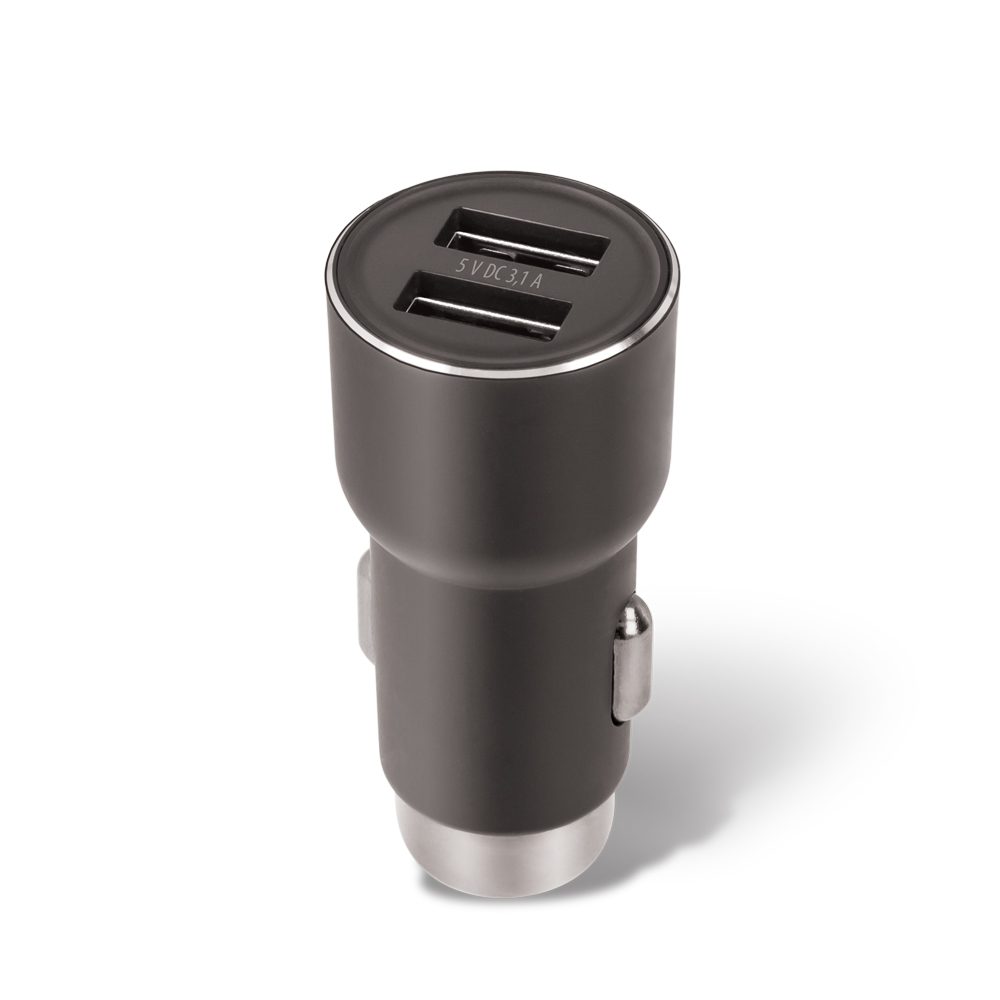 122143_oryg Forever CC-04 car charger 2x USB 3.1A black