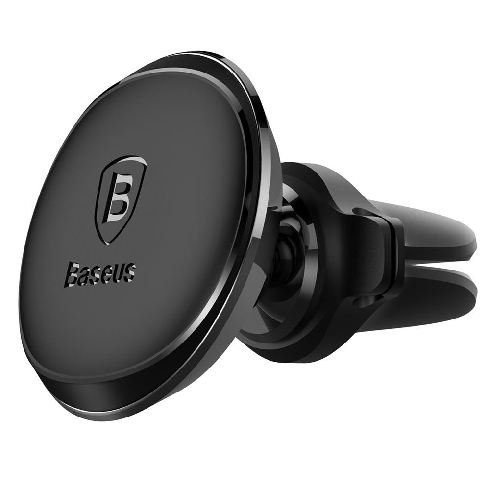 125310_oryg Baseus car holder magnetic with cable clip black new2 air vent