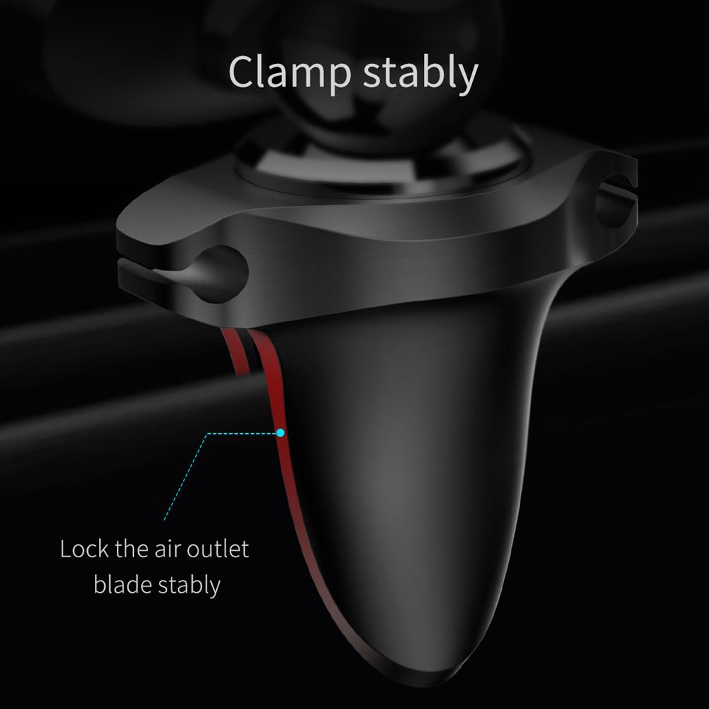 125315_oryg Baseus car holder magnetic with cable clip black new2 air vent