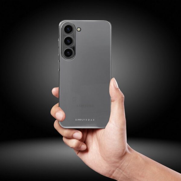1315e2c2a3bde3750da9d075685c3f34 ROAR case PURE SIMPLE FIT for SAMSUNG S24 / S25 Clear