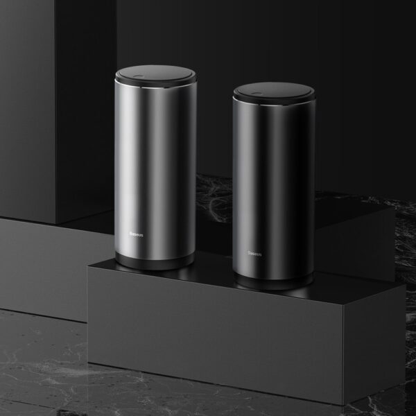 Baseus car mini waste bin with lid black (CRLJT-01)eng