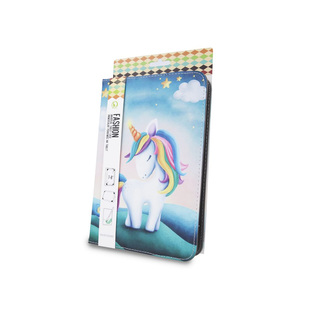 Universal case Unicorn for tablet 7-8''(L21,5 x W15 cm)