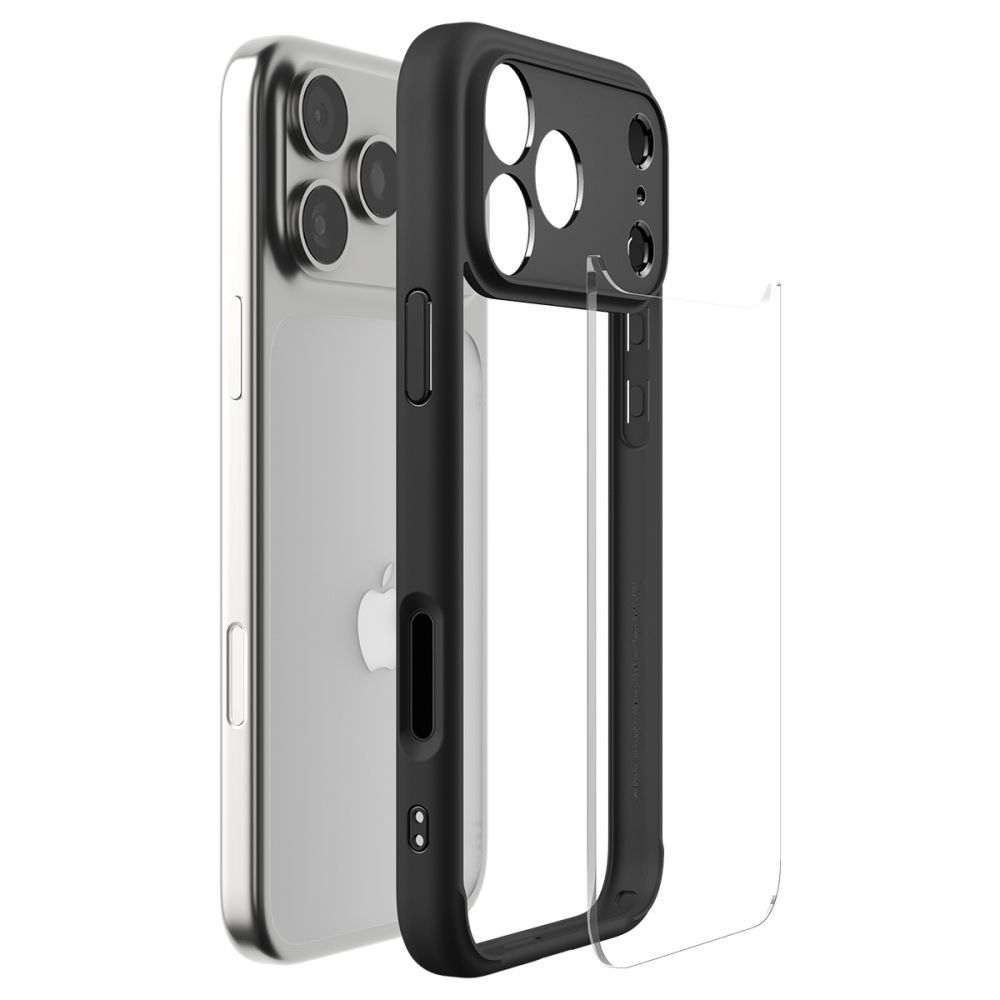 1391d7b9724ee880404a95e8c033b401 SPIGEN CASE ULTRA HYBRID IPHONE 17 PRO MATTE BLACK