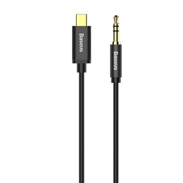 142212_oryg Baseus cable audio Yiven M01 USB-C - jack 3,5 mm 1,2 m black