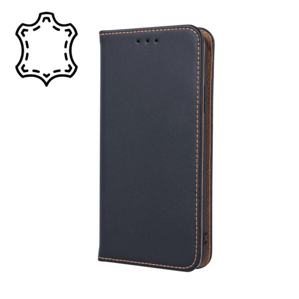 146179_oryg Genuine Leather Smart Pro for iPhone 17 Pro 6,3" black