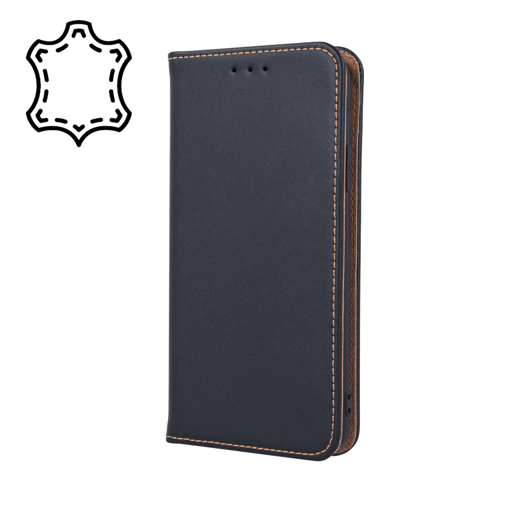 146179_oryg Genuine Leather Smart Pro for iPhone 17 Pro 6,3" black