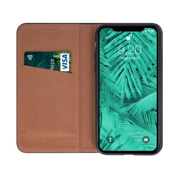 146181_oryg Genuine Leather Smart Pro for iPhone 17 Pro 6,3" black