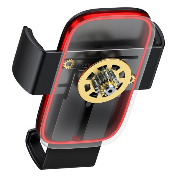 [RETURNED ITEM] Baseus Metal Age II gravitational car phone holder for ventilation grille black (SUJS000001)eng