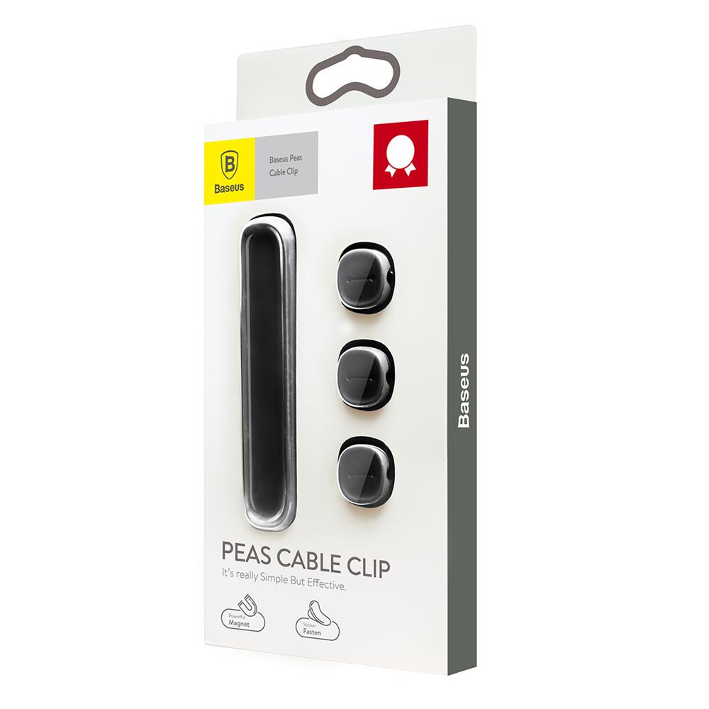 149771_oryg Baseus Peas magnetic organizer for cables black