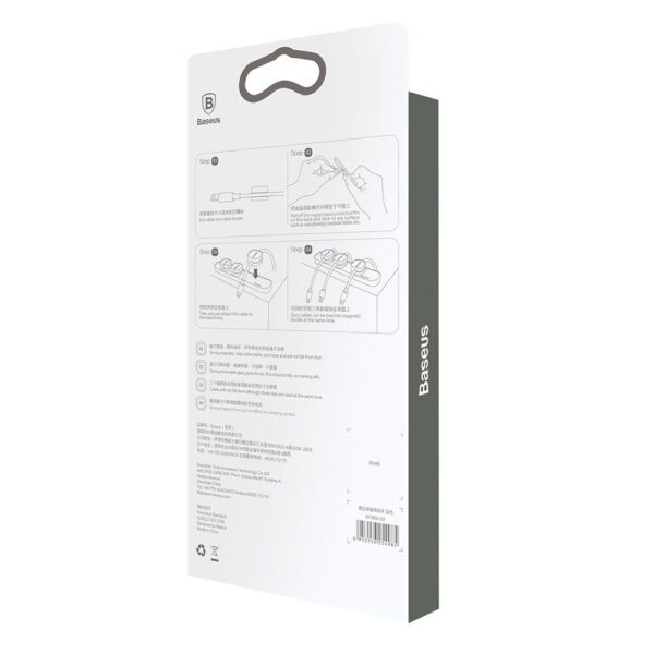 Baseus Peas magnetic organizer for cables black