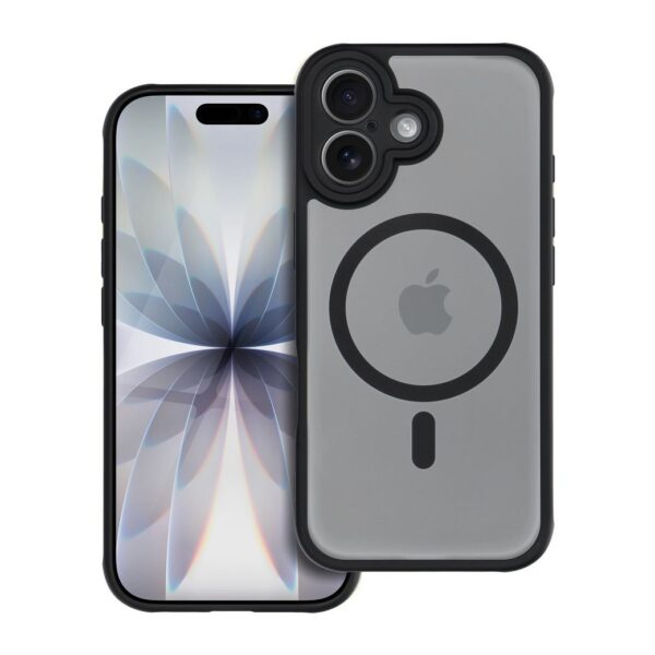 15048d535d81e4c4b175777cfc0f3b4a FULL MATTE MAG COVER case compatible with MagSafe for IPHONE 17 black