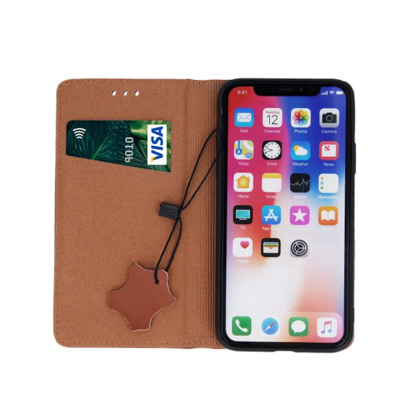 152003_oryg Genuine Leather Smart Pro for iPhone 16 Plus 6,7" brown