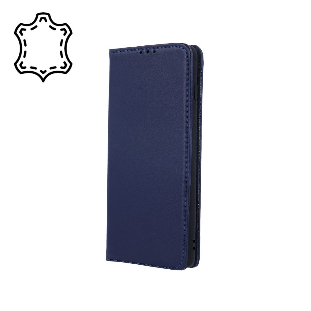 152012_oryg Genuine Leather Smart Pro for iPhone 17 6,3" navy blue