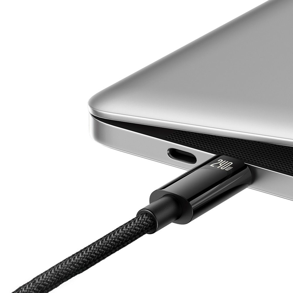 [RETURNED ITEM] Cable USB C - USB C 480Mb/s 240W 3m Baseus Tungsten Gold CAWJ040101 - blackeng
