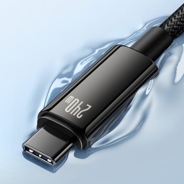 [RETURNED ITEM] Cable USB C - USB C 480Mb/s 240W 3m Baseus Tungsten Gold CAWJ040101 - blackeng