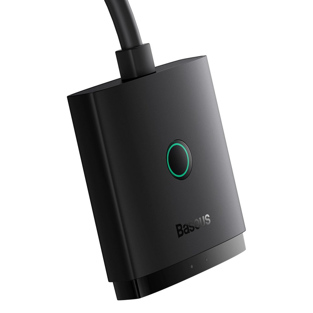 [RETURNED ITEM] Baseus AirJoy 2in1 4K 60Hz bi-directional HDMI adapter with built-in 1m cable - blackeng
