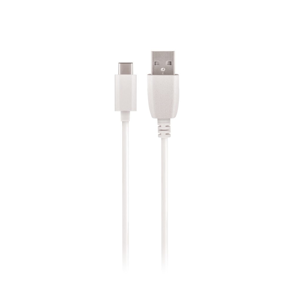 152809_oryg Maxlife MXTC-01 charger 1x USB 2.1A white + USB-C cable