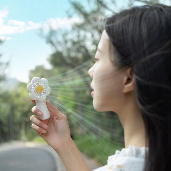 Portable fan LLD-F83F white