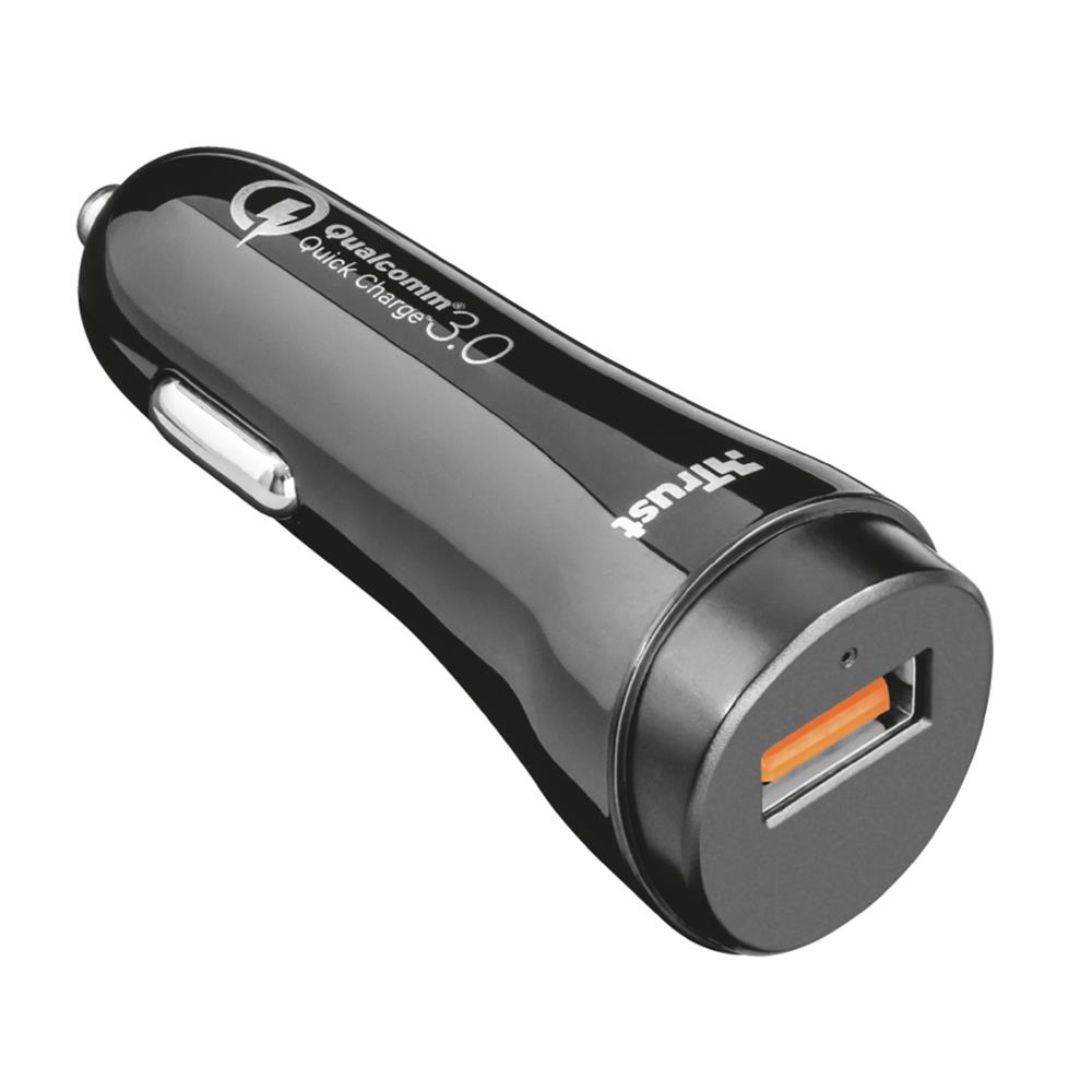 157376_oryg Trust car charger with QC 3.0 and Auto-Detect technology