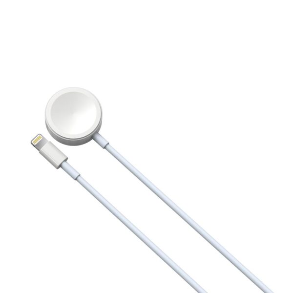 159771_oryg Devia cable 2in1 Smart EA199 USB - Lightning white with inductive magnetic charger for Apple Watch