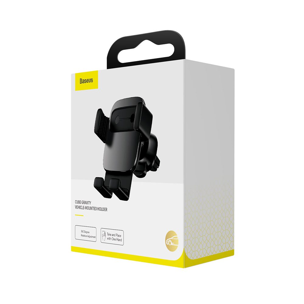 165257_oryg Baseus car holder Cube black for air outlet