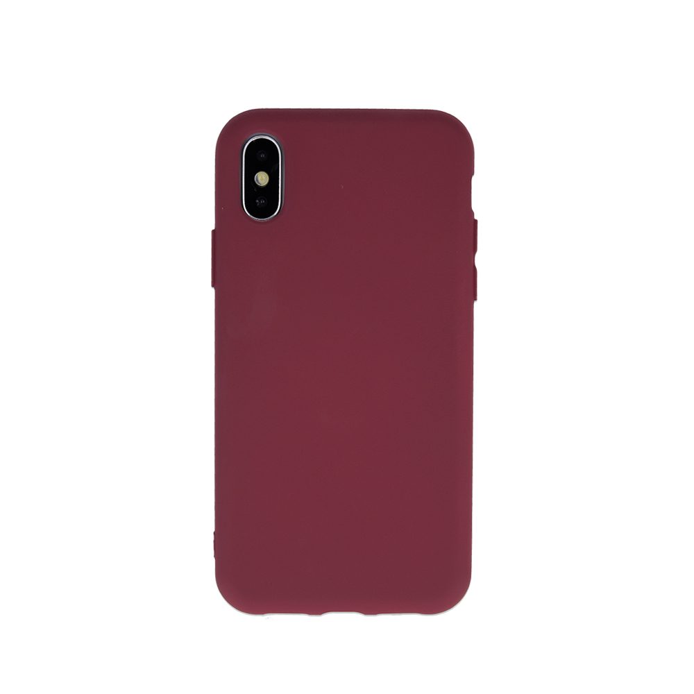 Silicon case for Samsung Galaxy S21 FE burgundy