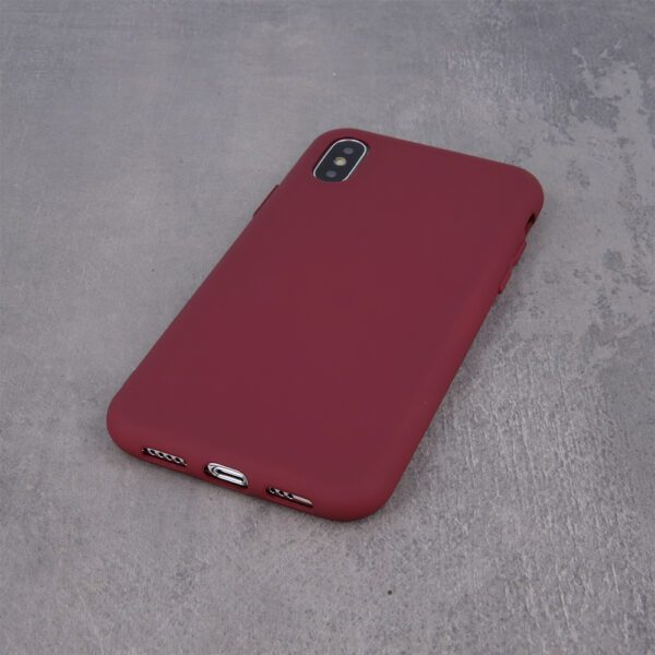 Silicon case for Samsung Galaxy S21 FE burgundy