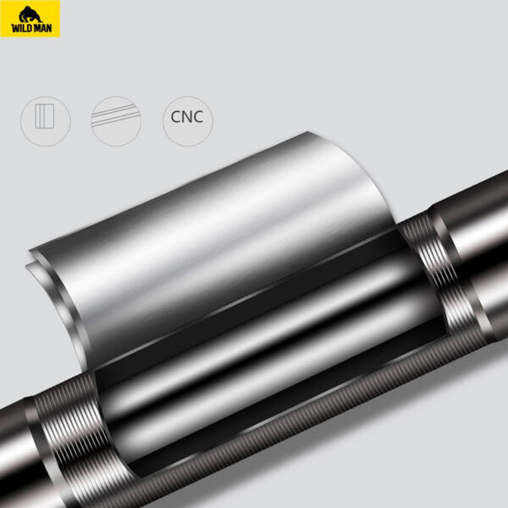 168dbc70259527f8494397bb4f461fc7 WILDMAN bike hand pump GK8 black