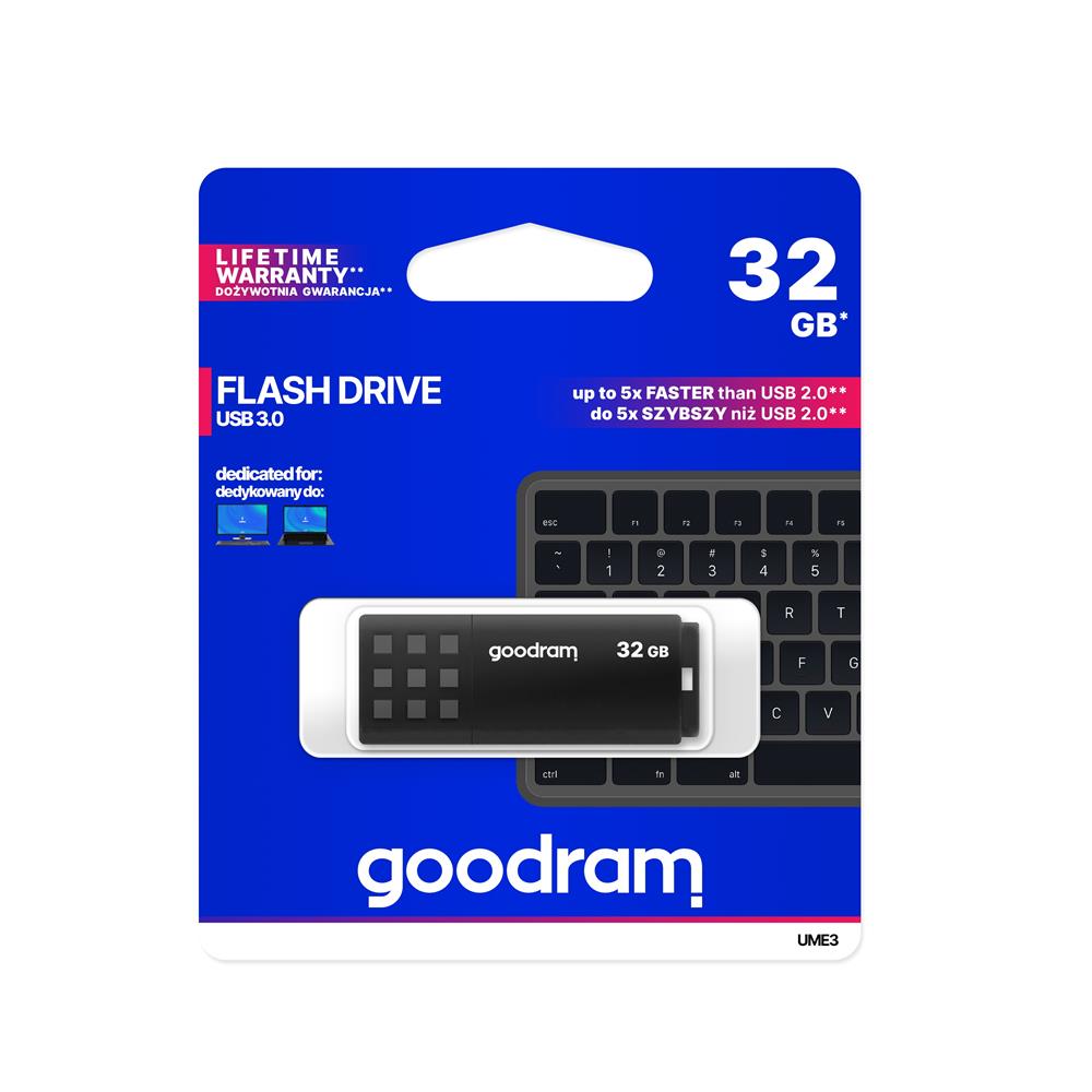 170967_oryg Goodram pendrive 32GB USB 3.0 UME3 black