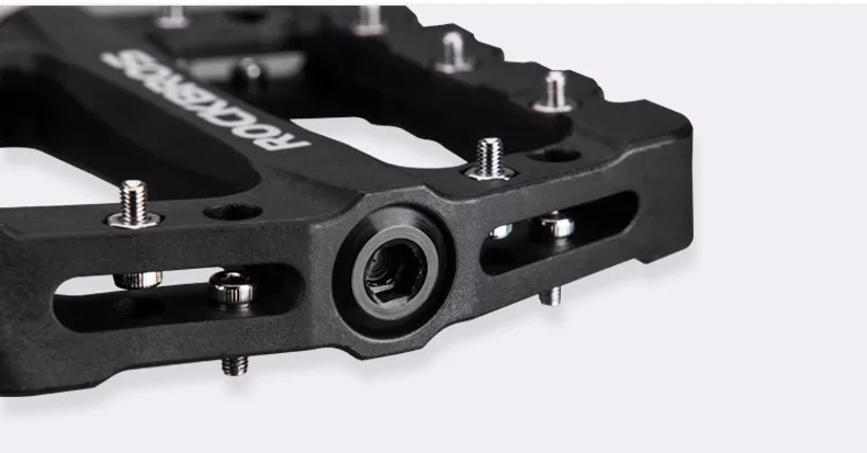 Rockbros 2017-12CBK Nylon Bicycle Pedal Set - Blackeng