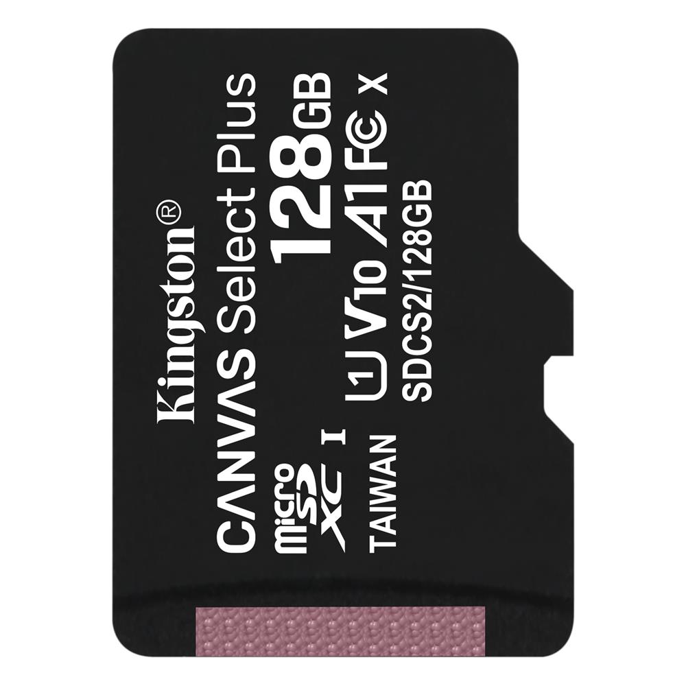 171809_oryg Kingston memory card 128GB microSDXC Canvas Select Plus cl. 10 UHS-I 100 MB/s