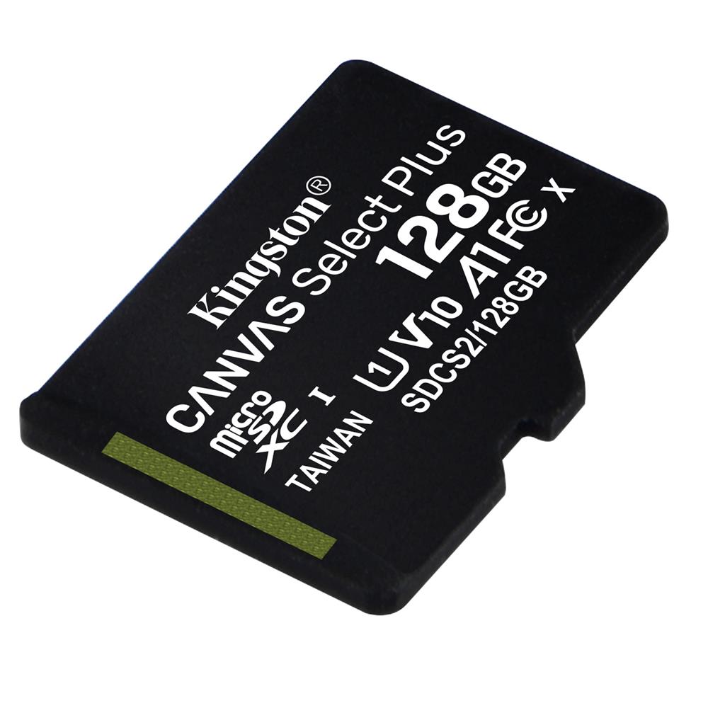 171810_oryg Kingston memory card 128GB microSDXC Canvas Select Plus cl. 10 UHS-I 100 MB/s