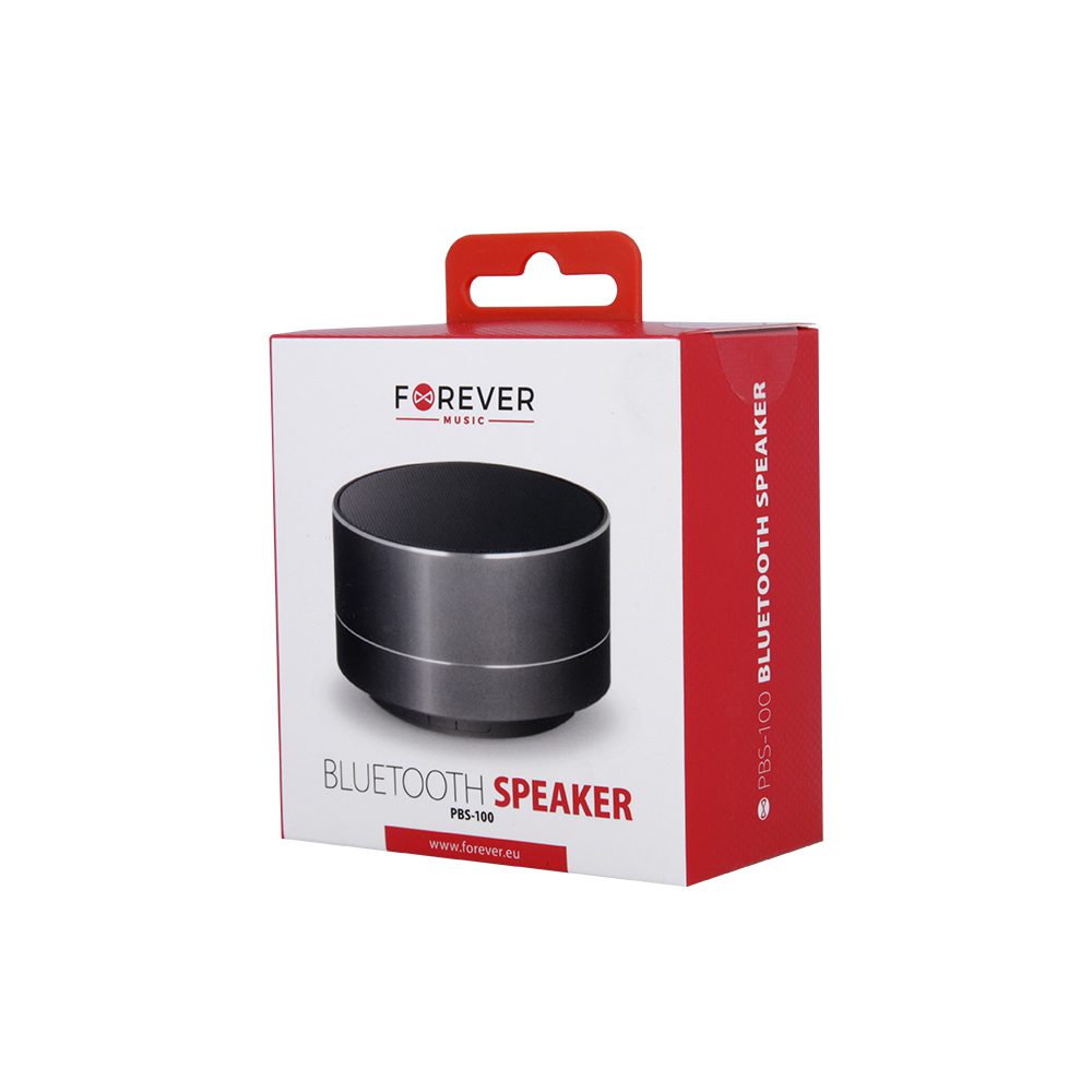 Forever Bluetooth speaker PBS-100 black
