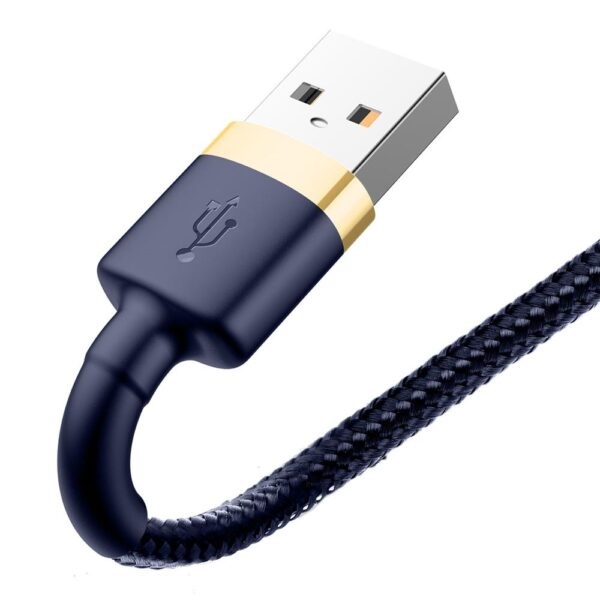 Baseus cable Cafule USB - Lightning 2,0 m 1,5A gold-blue