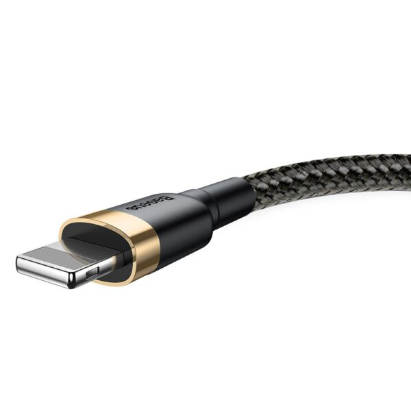 Baseus cable Cafule USB - Lightning 2,0 m 1,5A gold-black