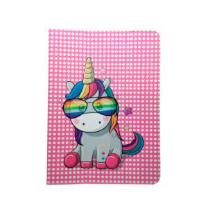 Universal case Rainbow Unicorn for tablet 9-11''(L27 x W20 cm)