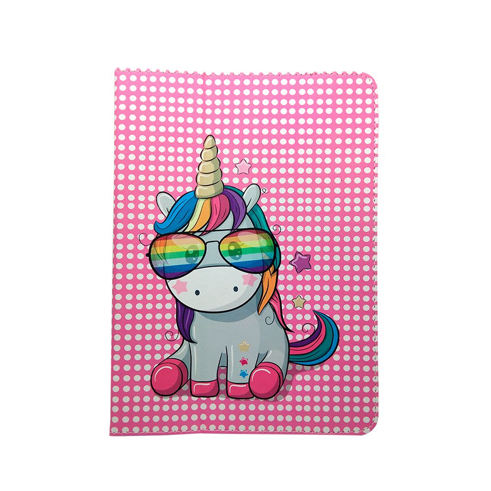 175390_oryg Universal case Rainbow Unicorn for tablet 9-11''(L27 x W20 cm)