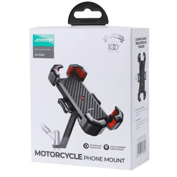 Joyroom motorcycle phone holder black (JR-ZS288-m)eng