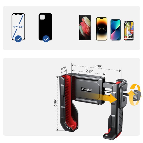 Phone holder for scooter, bike, motorcycle - Joyroom JR-ZS266eng