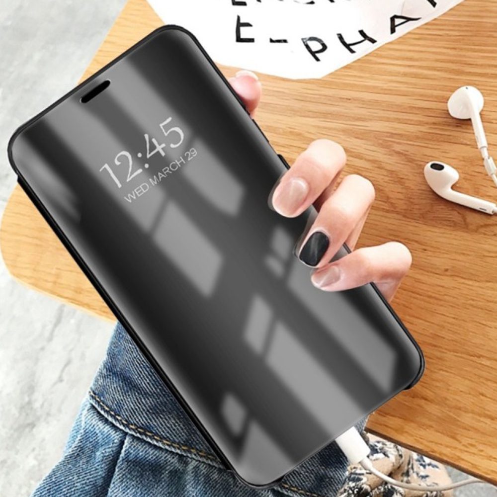 177056_oryg Smart Clear View case for Samsung Galaxy S23 FE black