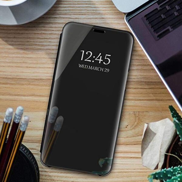 177057_oryg Smart Clear View case for Samsung Galaxy S23 FE black