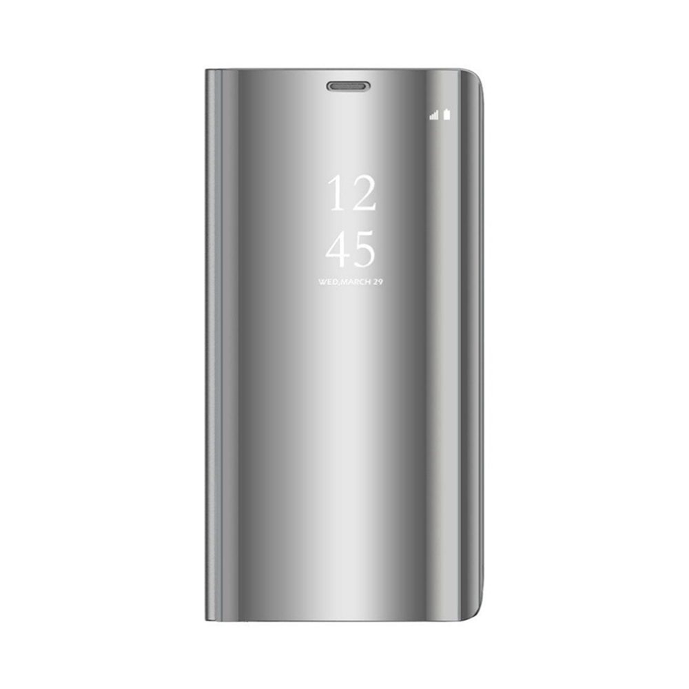 177075_oryg Smart Clear View case for Samsung Galaxy A14 4G / A14 5G silver