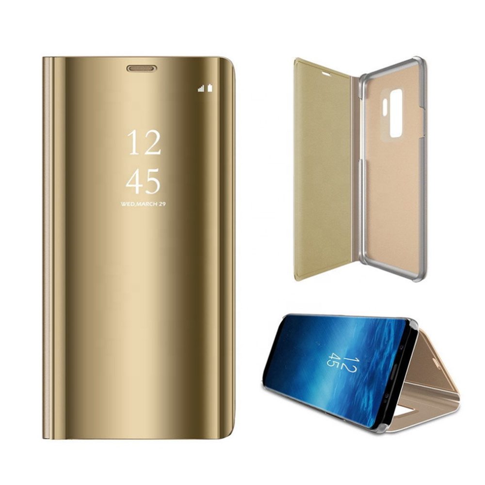 177083_oryg Smart Clear View case for Samsung Galaxy S23 gold
