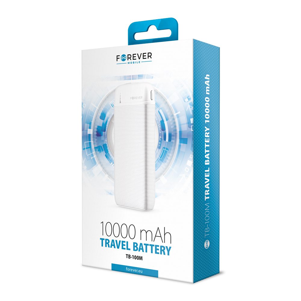 177190_oryg Forever power bank TB-100M 10000 mAh white