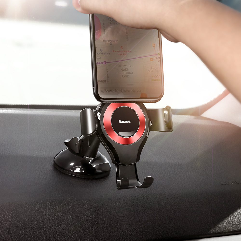 Baseus Osculum SUYL-XP09 gravity car holder for windshield or dashboard - redeng