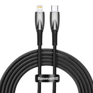 Baseus CADH000101 Lightning - USB-C PD cable 20W 480Mb/s 2m - blackeng