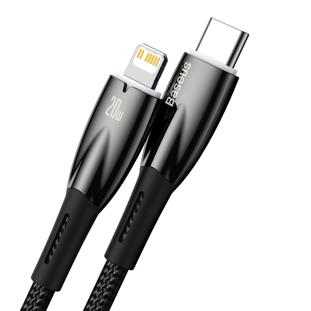 Baseus CADH000101 Lightning - USB-C PD cable 20W 480Mb/s 2m - blackeng